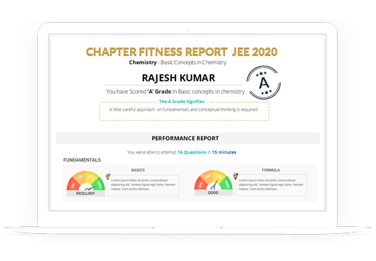 fitness test report